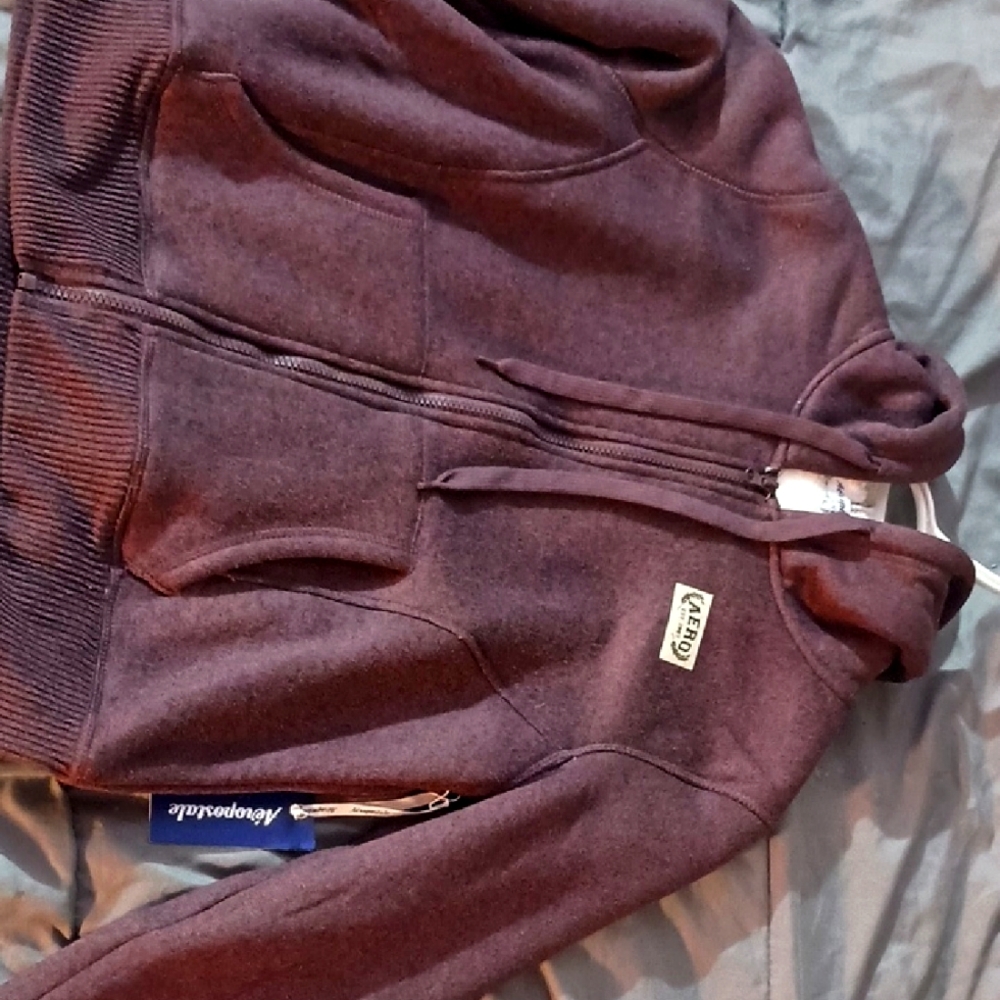 Aeropostale Purple Hoodie